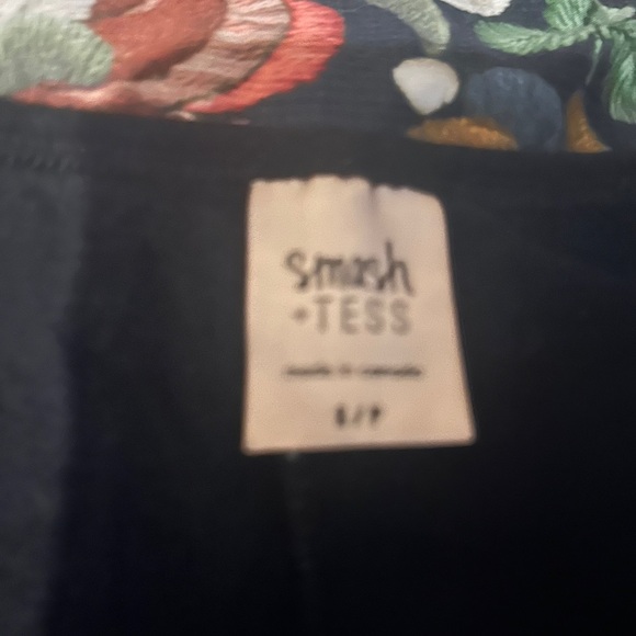 Smash + Tess Friday Romper Black V-Neck Long Sleeve One Piece Size Small - Picture 12 of 16